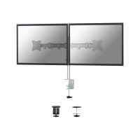 Neomounts NM-D135D - Befestigungskit - Voll beweglich - für 2 LCD-Displays - Silber - Bildschirmgröße: 25.4-68.6 cm (10"-27")