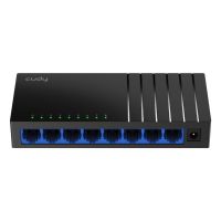CUDY GS108D, Unmanaged, Gigabit Ethernet (10/100/1000), Vollduplex