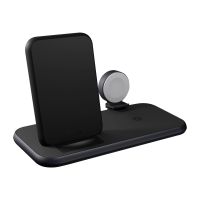 Zens Aluminium Series 4 in 1 - Kabelloses Ladegerät + AC-Netzteil - 45 Watt - Apple Fast Charge, FC (USB)