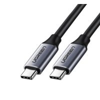 Ugreen 50751, 1,5 m, USB C, USB C, Thunderbolt 3, Schwarz, Silber