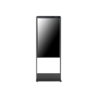 SMS Casing Specific Samsung OMN-D Freestand - Aufstellung - für LCD-Display - eloxiertes Aluminium - Dunkelgrau - Bildschirmgröße: 139.7 cm (55")