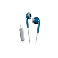 JVC HA-F19M-AH, Kabelgebunden, 8 - 20000 Hz, Anrufe/Musik, 5 g, Kopfhörer, Blau, Grau
