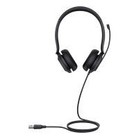 Yealink UH35 Dual Teams USB-A Headset, Kabelgebunden, Büro/Callcenter, 20 - 20000 Hz, 139,5 g, Kopfhörer, Schwarz
