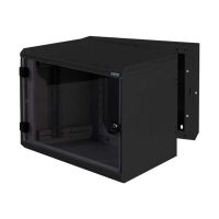 TRITON Delta 5D - Gehäuse - geeignet für Wandmontage - Schwarz, RAL 9005 - 12U - 48.3 cm (19")