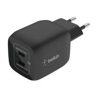 Belkin BoostCharge Pro - Netzteil - PPS- und GaN-Technologie - 45 Watt - 3 A - Fast Charge, PD 3.0 - 2 Ausgabeanschlussstellen (2 x USB-C)