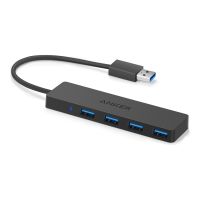 Anker Kassensysteme Anker Ultra Slim - Hub - 4 x SuperSpeed USB 3.0