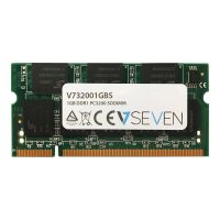 V7 DDR - Modul - 1 GB - SO DIMM 200-PIN - 400 MHz / PC3200