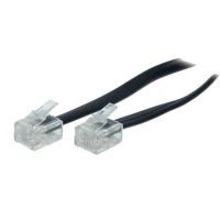 S/CONN maximum connectivity 3m RJ11, 3 m, RJ11, RJ11, Schwarz, Männlich, Männlich
