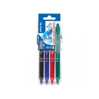 PILOT PEN Pilot FriXion Ball Clicker 0.7, Nachfüllbar, Schwarz, Blau, Grün, Rot, 4 Stück(e)