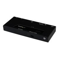 StarTech.com 2 Port HMDI Switch / Verteiler - Automatische Umschaltung mit IR-Fernbedienung