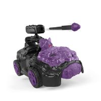 Schleich Schatten-Crashmobil mit Mini Creature, Schwarz, Violett