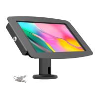 Compulocks Galaxy Tab A8 10.5" Space Enclosure Tilting 4" Stand - Montagekomponente (Stange)