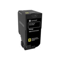 Lexmark Hohe Ergiebigkeit - Gelb - original