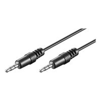 Wentronic goobay AUX - Audiokabel - Mini-Stecker männlich zu Mini-Stecker männlich