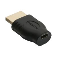 InLine HDMI Adapter - HDMI A Stecker auf Micro HDMI D Buchse