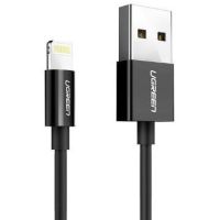 Ugreen 80822 US155, Schwarz, USB A, Lightning, 1 m, Männlich, Männlich