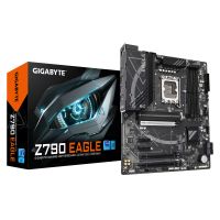 Gigabyte Z790 EAGLE Mainboard - Unterstützt 14. Gen. Intel Core CPUs, 12+1+1 Phasen VRM, bis zu 7600 MHz DDR5 (OC), 3xPCIe 4.0 M.2, 2,5 GbE LAN, USB 3.2 Gen 2, Intel, LGA 1700, Intel® Celeron®, Intel Core i3 12th Gen, Intel Core i3 13th Gen, Intel Core i3