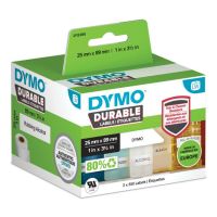 Dymo LabelWriter - Polypropylen (PP) - stark klebend - 89 x 25 mm 700 Etikett(en) (2 Rolle(n)