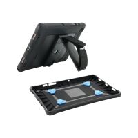 Mobilis PROTECH - Hintere Abdeckung für Tablet - mit Ständer & Handschlaufe, verstärkt - Schwarz - für Apple 10.9-inch iPad (10. Generation)