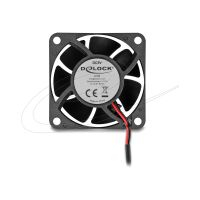 Delock Gehäuselüfter - axial - 60 mm - Schwarz