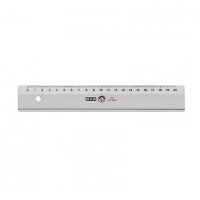 Möbius   Ruppert 1020 - 0000, Schreibtisch-Lineal, Polystyrene, Transparent, cm, Deutschland, 200 mm