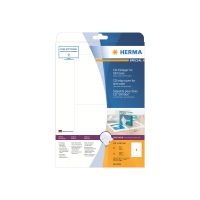 HERMA Special - High White - 121 x 242 mm 25