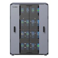 Zebra CS-CAB-2-FLTPK-B-EMEA, Grau, Schlüssel, 2 Regale