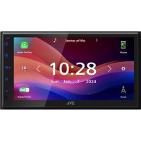 JVC KW-M595DBT, Schwarz, 22 W, 20 - 20000 Hz, 4 Ohm, NTSC, PAL, AAC, FLAC, MP3, WAV, WMA