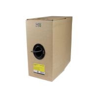 StarTech.com 1000 ft Bulk Roll of Gray CMR Cat6 Solid UTP Riser Cable - Cat 6 Riser Cable - Cat.6 CMR Ethernet Cable - 23 AWG - Gray (WIR6CMRGR)