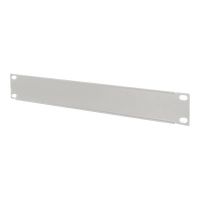 Intellinet 10" Blindabdeckung, 1 HE, verdeckt ungenutzte Bereiche in 10"-Schränken, Metall, grau - Blindabdeckung - Rack montierbar - Grau, RAL 7035 - 1U - 25.4 cm (10")