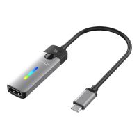 j5create JCA157 - Videoadapter - 24 pin USB-C männlich zu HDMI weiblich - Weltraum grau/schwarz - unterstützt 8K UHD (7680 x 4320)