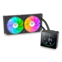 Thermaltake TH240-S V3 ARGB, All-in-One-Flüssigkeitskühler, 12 cm, 500 RPM, 2500 RPM, Schwarz