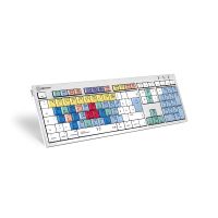 Logickeyboard LKB-CBASE-CWMU-DE, Volle Größe (100%), Kabelgebunden, USB, Mechanischer Switch, QWERTZ, Mehrfarbig