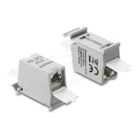 Delock Netzwerkkoppler - RJ-45 (W) zu RJ-45 (W)