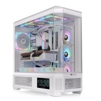 Thermaltake CA-11H-00F6WN-00, Full Tower, PC, Weiß, ATX, EATX, micro ATX, Mini-ITX, SPCC, Gehärtetes Glas, Multi