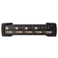 DIGITUS DS-12840 - KVM-/Audio-/USB-Switch - 4 x KVM/Audio/USB