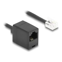 Delock Telefonkabel - RJ-11 (M) zu RJ-45 (W)