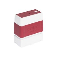 Brother 1850 - Stempel - vorgetränkt - Rot - Benutzerdefinierter Text - 18 x 50 mm (Packung mit 6)