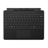 Microsoft Surface Pro Keyboard - Tastatur - mit Trackpad, Beschleunigungsmesser, Surface Slim Pen 2 Ablage- und Ladeschale