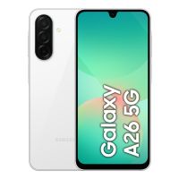 Samsung Galaxy A26, 17 cm (6.7"), 6 GB, 128 GB, 50 MP, Android 15, Weiß