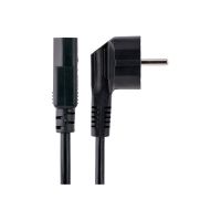 StarTech.com 3m (10ft) Computer Power Cord, 18AWG, EU Schuko to C13 Power Cord, 10A 250V, Black Replacement AC Cord, TV/Monitor Power Cable, Schuko CEE 7/7 to IEC 60320 C13 Power Cord - PC Power Supply Cable (713E-3M-POWER-CORD)