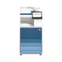 HP LaserJet Enterprise 8801z Multifunction Farbe Drucker, Nur Ethernet; Duplex; Kopierer, Scanner, Laser, Farbdruck, 1200 x 1200 DPI, A4, Direktdruck, Blau, Weiß