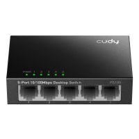 CUDY FS105, Unmanaged, Fast Ethernet (10/100)