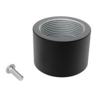 Vaddio Drop Pipe Camera Adapter - Black - Kamera-Gewindeadapter