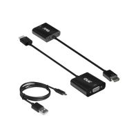 Club 3D CAC-1302 - Videoadapter - HDMI männlich zu HD-15 (VGA)