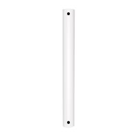 B-TECH SYSTEM 2 - Ø50mm Pole - 1m,, Stange, 140 kg, Weiß, 1000 mm, 5 cm, 1 Stück(e)