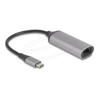 Delock Netzwerkadapter - USB-C - 10M/100M/1G/2.5G/5 Gigabit Ethernet x 1