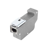 DIGITUS PoE Überspannungsschutz (RJ45), DIN-Schienenmontage, Indoor