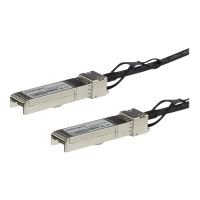 StarTech.com MSA Uncoded Compatible 0.5m 10G SFP+ to SFP+ Direct Attach Breakout Cable Twinax, 10 GbE SFP+ Copper DAC 10 Gbps Low Power Passive Transceiver Module DAC, 10GE Breakout Cable - Lifetime Warranty (SFP10GPC05M)