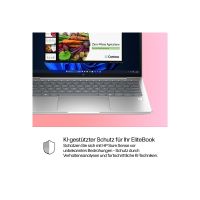 HP EliteBook 6 G1i Notebook AI - 177-Grad Scharnierdesign - Intel Core Ultra 5 225U / 1.5 GHz - Win 11 Pro - Intel Graphics - 16 GB RAM - 512 GB SSD NVMe - 33.8 cm (13.3")